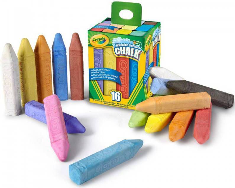 Crayola stoepkrijt 16 stuks