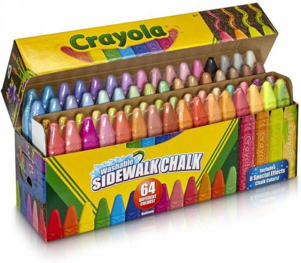Crayola Stoepkrijt 64 Stuks