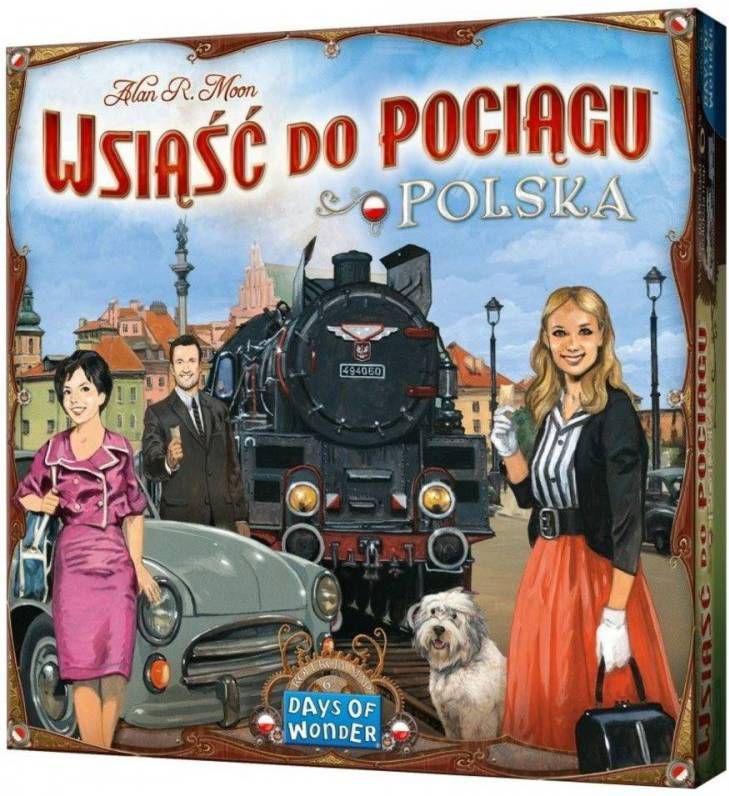 Days of Wonder Ticket to Ride Ticket to Ride Polska(Engelstalig/Pools)uitbreidingsspel