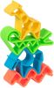 D&#xEB;na d&#xEB, na 4 delige Speelgoedset Neon dieren silicone online kopen