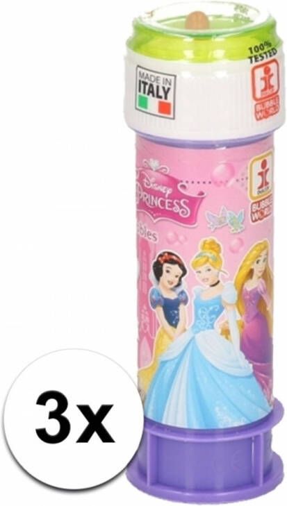 Disney Bellenblaas Princess 3 Stuks Bellenblaas