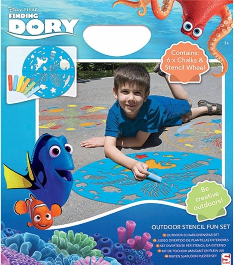 Disney Finding Dory Stoepkrijt Set