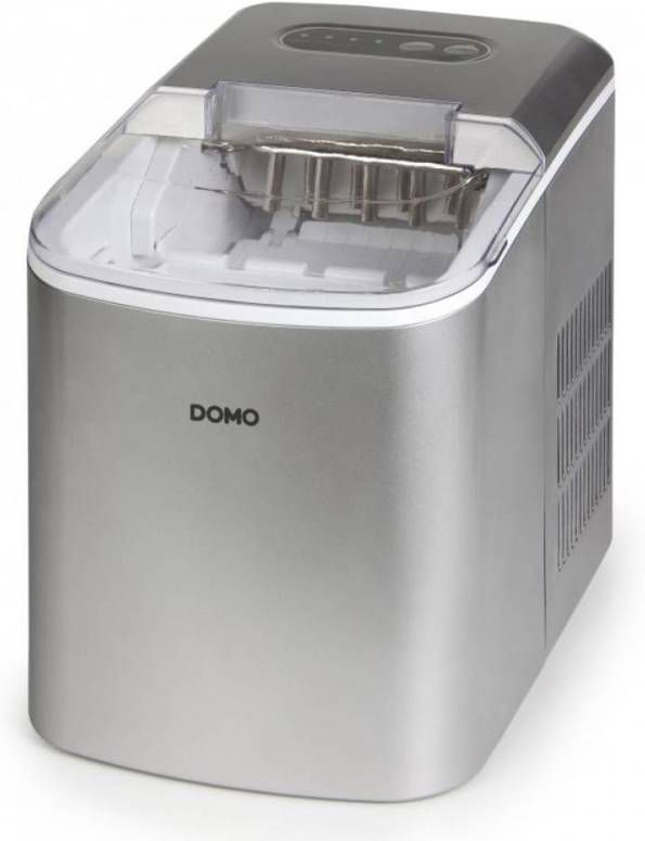 DOMO Do9200ib Ijsblokjesmachine 12kg/24uur Zilver