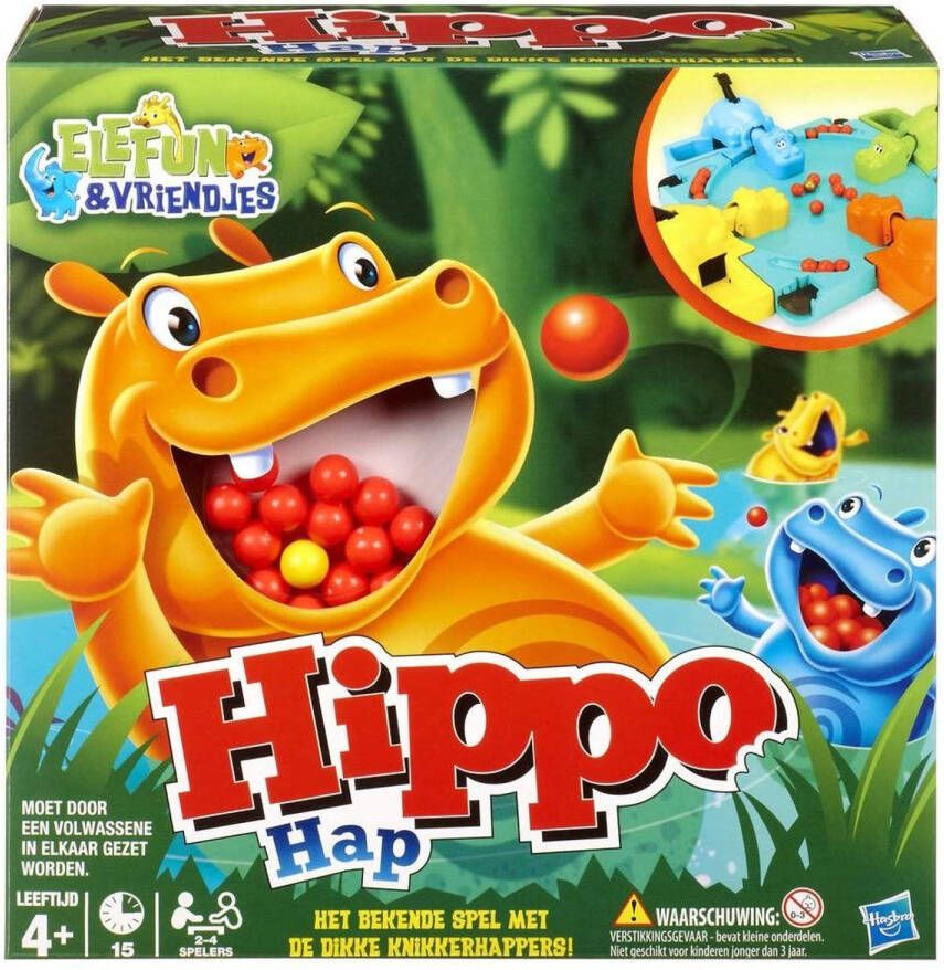 Hasbro Hippo Hap 27 X 27 X 12 Cm Gezelschapsspel