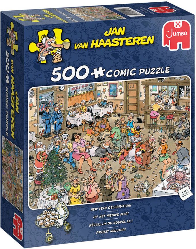 Jumbo Jan Van Haasteren Puzzel Op Het Nieuwe Jaar! 500 Stukjes