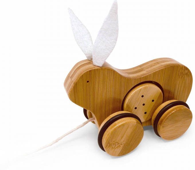 Kinderfeets Bamboe Trekfiguur Konijn