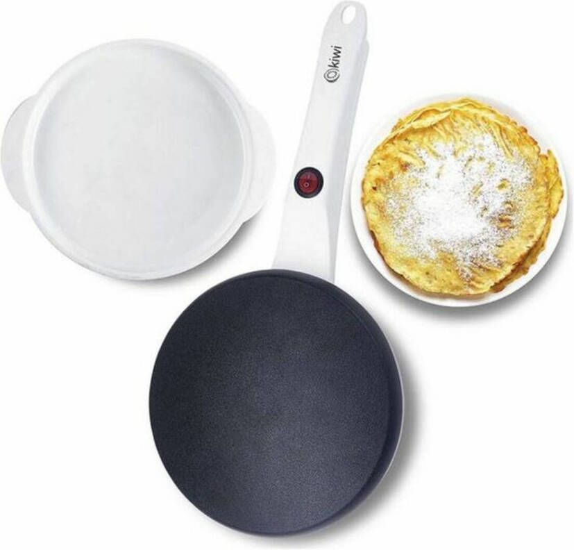 Kiwi Pannenkoekenmaker 600w Wit(Ø 20 Cm )