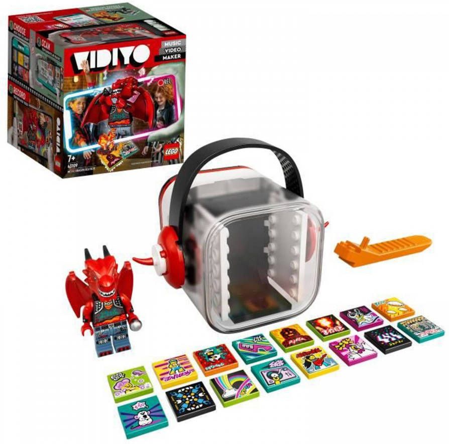 LEGO 43109 Vidiyo Metal Dragon Beatbox Muziekvideomaker, Muziekspeelgoed En Augmented Reality app Voor Kinderen