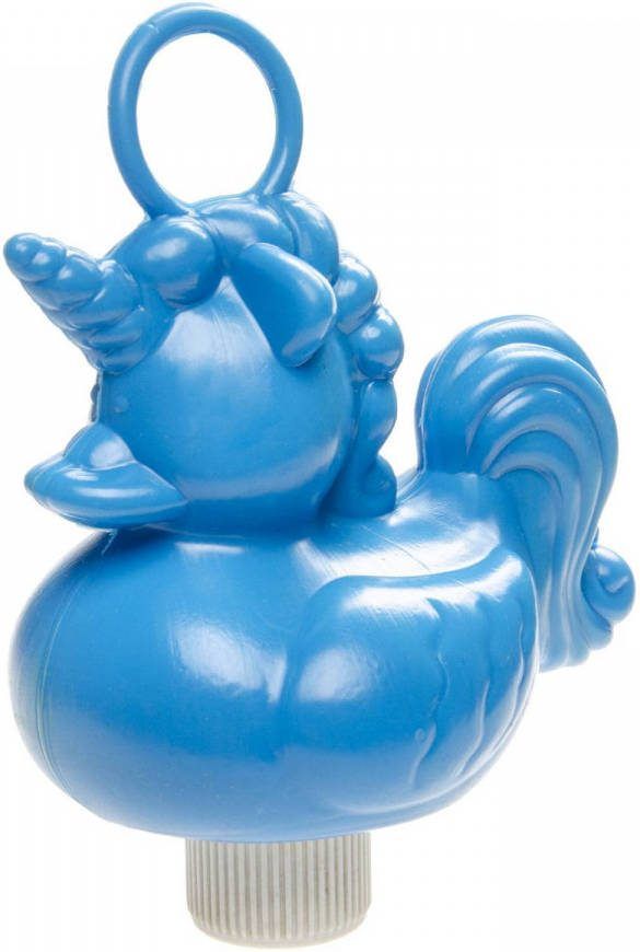 LG-Imports Blauw Eenhoorn Badeendje Badspeelgoed 12 Cm Badeendjes