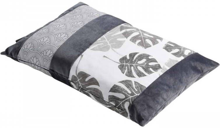 Madison Sierkussen Velvet Match Army Grey 40x60 Grijs