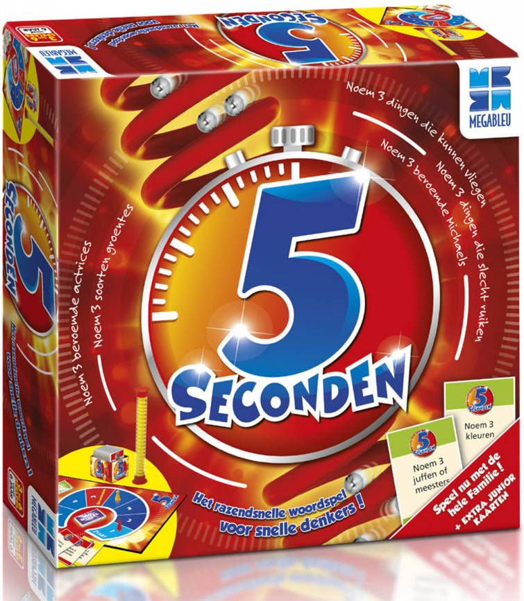 Megableu Spel 5 Seconden Met Extra Junior Kaarten