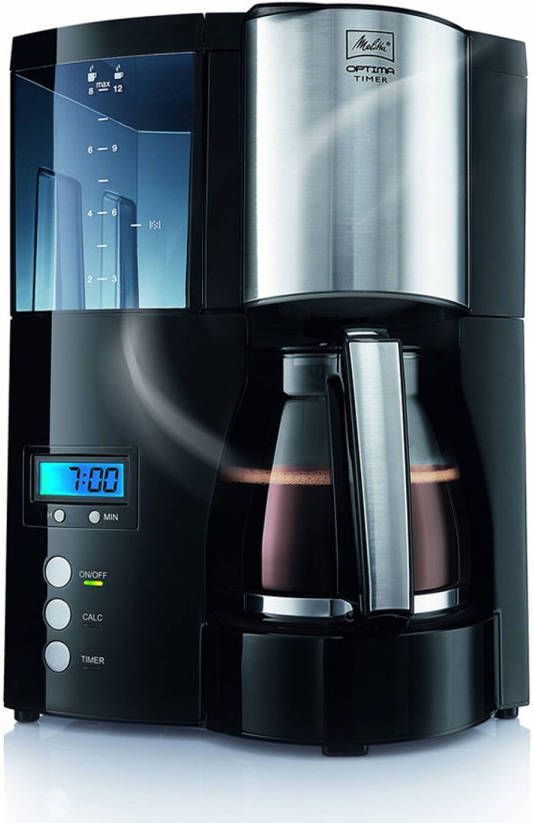 Melitta Filterkoffiezetapparaat Optima Timer Zwart 1l