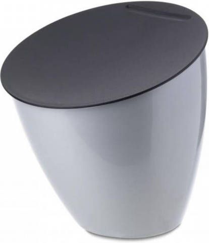 Mepal Tafelafvalbakje Calypso Metallic Zilver 2, 2 Liter