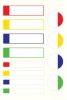 OfficeTown Avery Family Gelamineerde Etiketten, Etui Met 24 Etiketten, Geassorteerde Formaten En Standaard Kleuren online kopen