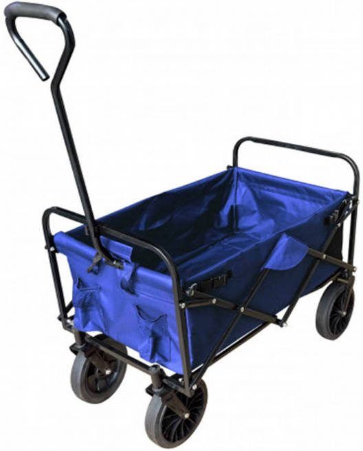 DealDonkey Benson Opvouwbare Bolderwagen/Bolderkar Blauw