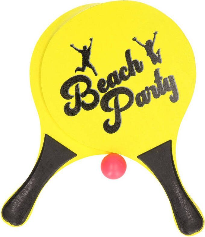 Merkloos Gele Beachball Set Buitenspeelgoed Beachballsets