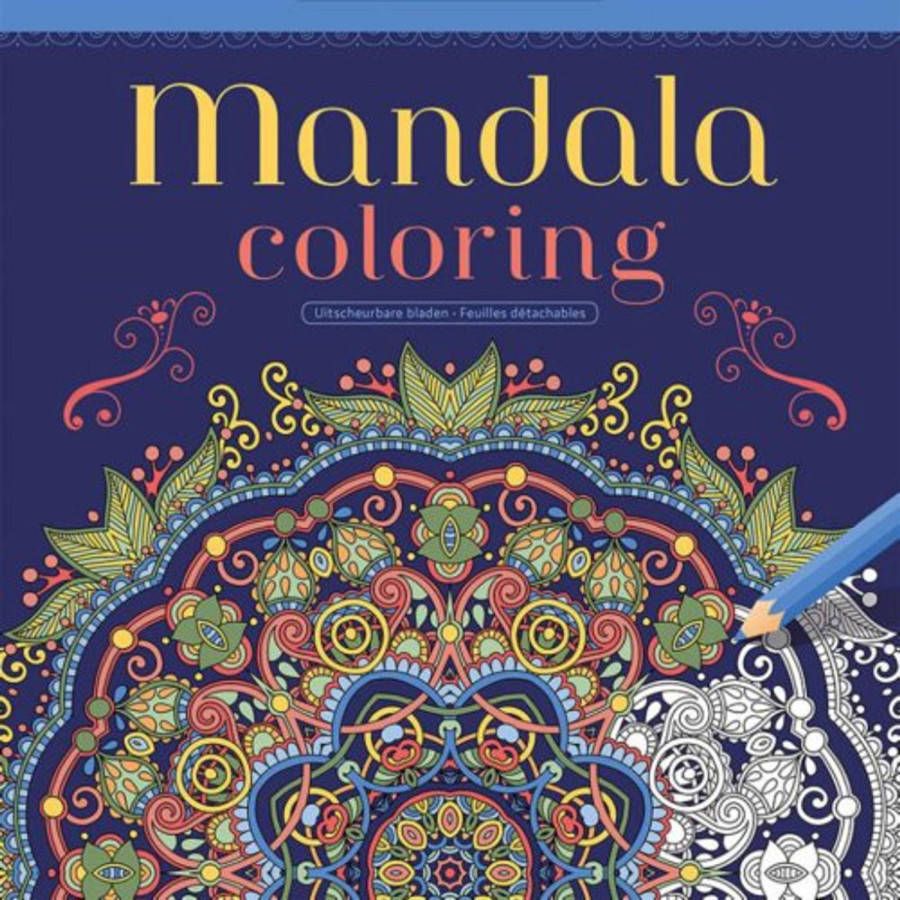 Deltas Kleurboek mandala coloring