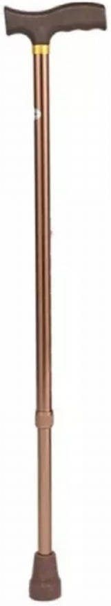 Merkloos Wandelstok Verstelbaar 73 96 Cm Brons