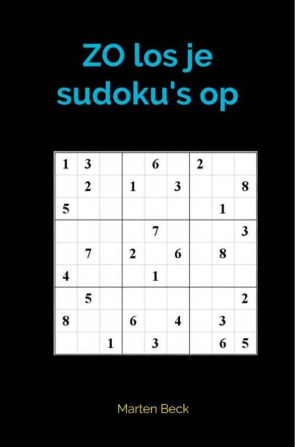 BookSpot Zo Los Je Sudoku&apos, s Op