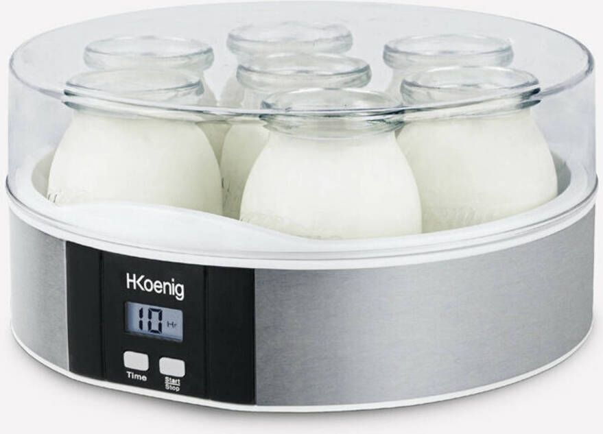 Moodzz International H. Koenig Yoghurtmaker Ely70 7 Potjes