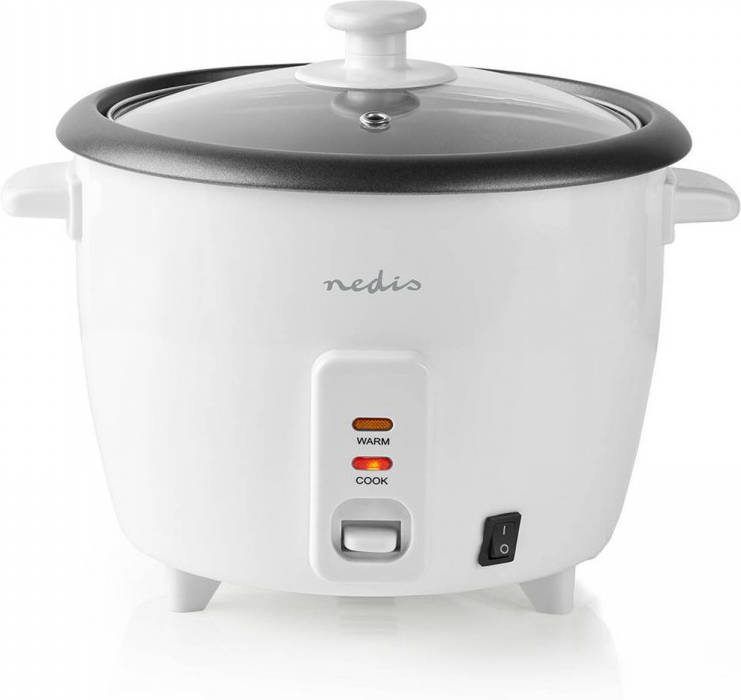 Nedis Karc15wt Rijstkoker 500 Watt 1, 5 Liter Wit