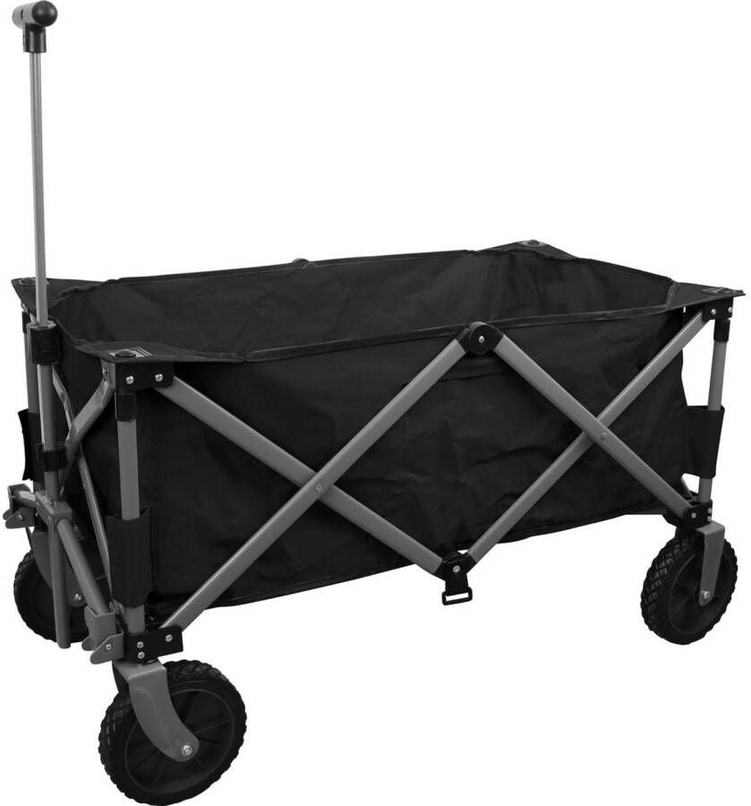 Niceey Bolderkar Max. 80kg/94l Opvouwbaar Zwart