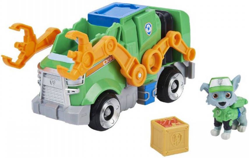 Nickelodeon Speelgoedauto Paw Patrol Deluxe Rocky Junior Groen