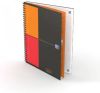 Oxford International Notebook Connect, Stevige Kartonnen Kaft Grijs, 160 Bladzijden, Ft B5, Geruit 5 Mm online kopen