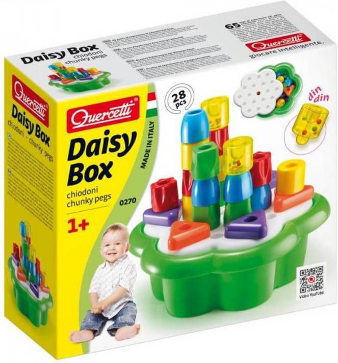 Quercetti Daisy Doos Chiodoni Motoriek toren