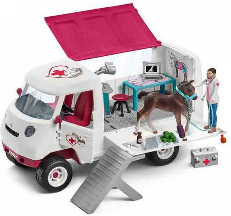 Schleich Horse Club mobiele dierenarts met Hannover veulen
