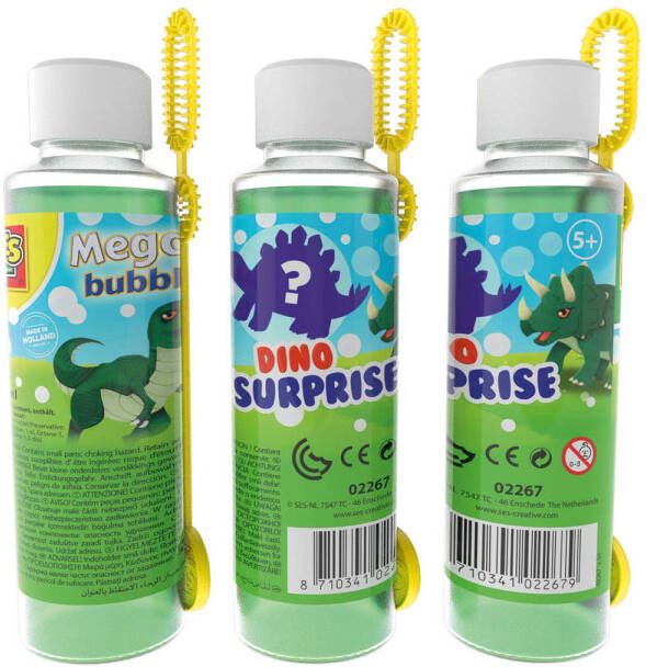 SES Outdoor Mega bubbles met dino surprise