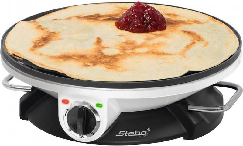 Steba Cr32 Crepes/pannenkoekmaker 32 Cm Zwart/wit