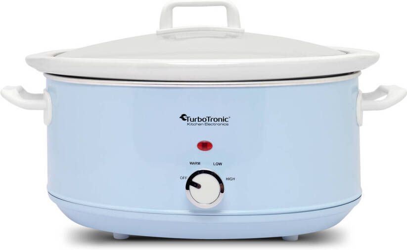 TurboTronic Sc6p Slowcooker 6.5 Liter Blauw