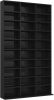 VIDAXL Cd kast 102x16x177, 5 cm bewerkt hout hoogglans zwart online kopen