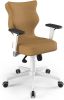 VidaXL Entelo Good Chair Kantoorstoel Ergonomisch Perto Ve26 Bruin En Wit online kopen