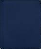 VidaXL Hoeslaken Jersey 160x200 Cm Katoen Marineblauw online kopen