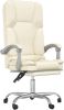 VIDAXL Kantoorstoel massage verstelbaar kunstleer cr&#xE8, mekleurig online kopen