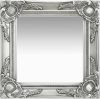 VidaXL Wandspiegel Barok Stijl 40x40 Cm Zilverkleurig online kopen