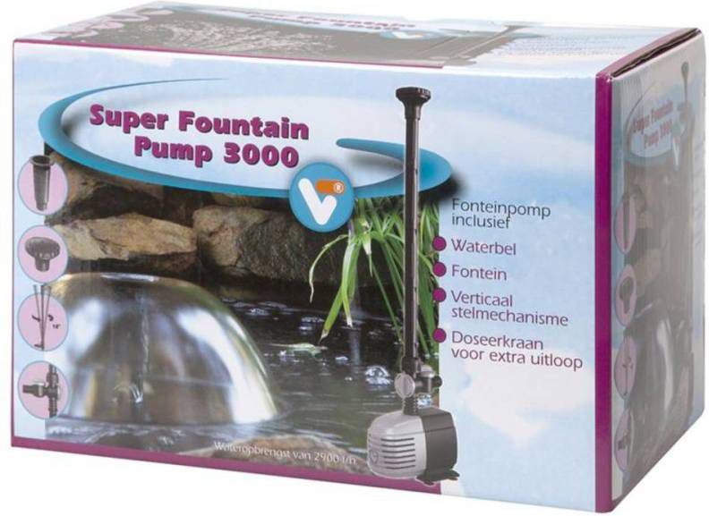 VijverTechniek(VT)Velda(VT)Vt Super Fountain Pump 3000