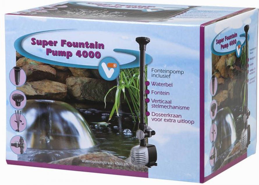 VijverTechniek (VT) Velda (VT) Vt Super Fountain Pump 4000
