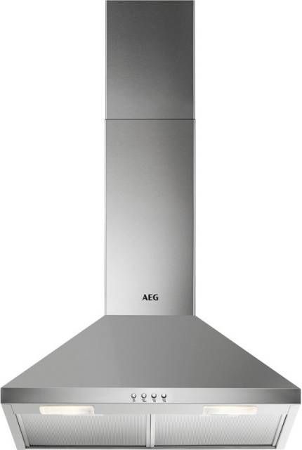 AEG DKB2630M wandschouw afzuigkap met metalen vetfilters en 420 m3/u max. vermogen