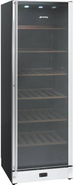 Smeg SCV115A rechtsdraaiende vrijstaande wijnklimaatkast