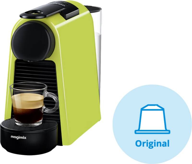 Magimix Nespresso Essenza Mini Limoengroen
