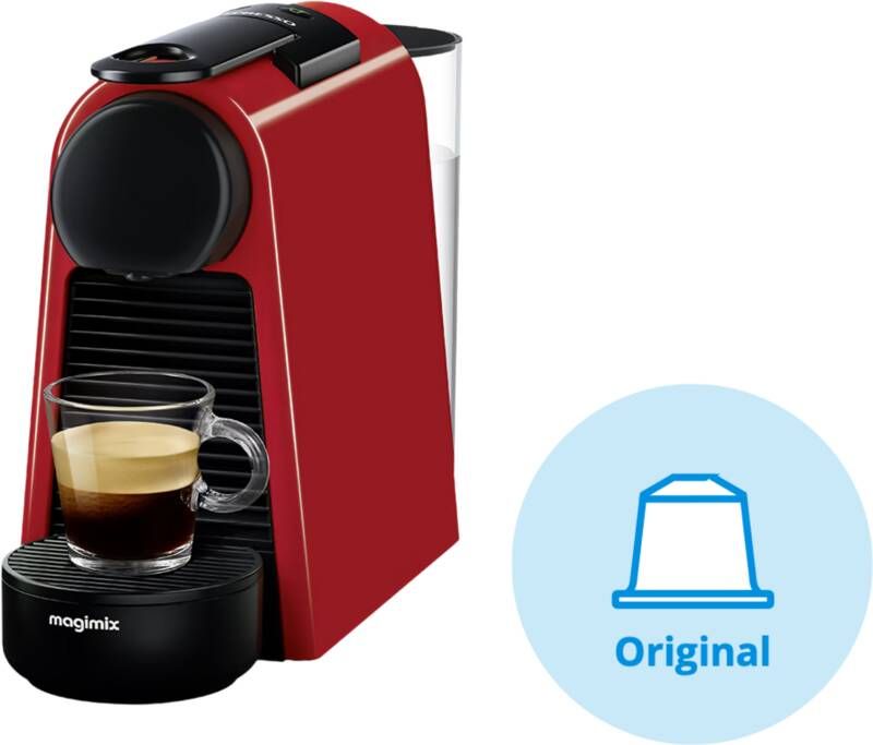 Magimix Nespresso Essenza Mini Rood