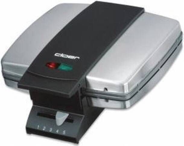 Cloer Wafelijzer Kaneelkoekjesijzer 1431 930W RVS