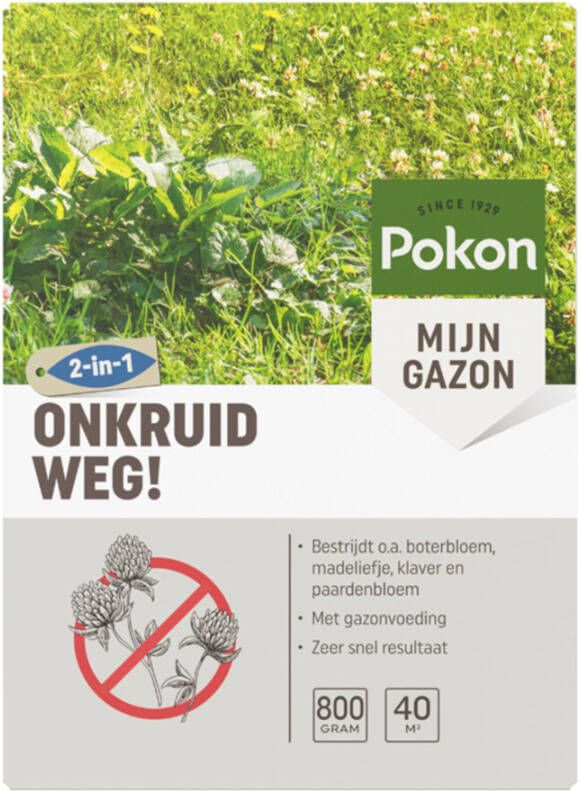 Pokon Onkruid Weg! Onkruidbestrijding 40 m2