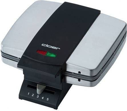 Cloer Brusselse Wafelijzer 1445 RVS