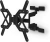 Hama Tv wandhouder FULLMOTION "Ultraslim", 165 cm(65"), zwart hellingshoek +/- 6/6 ° rotatie 6 ° vesa(van tot) 100x100 400x400 online kopen