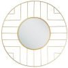 Beliani Hesdin Decoratieve Spiegel goud ijzer online kopen