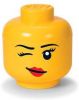 LEGO Opbergbox Head Girl Winking Large License online kopen